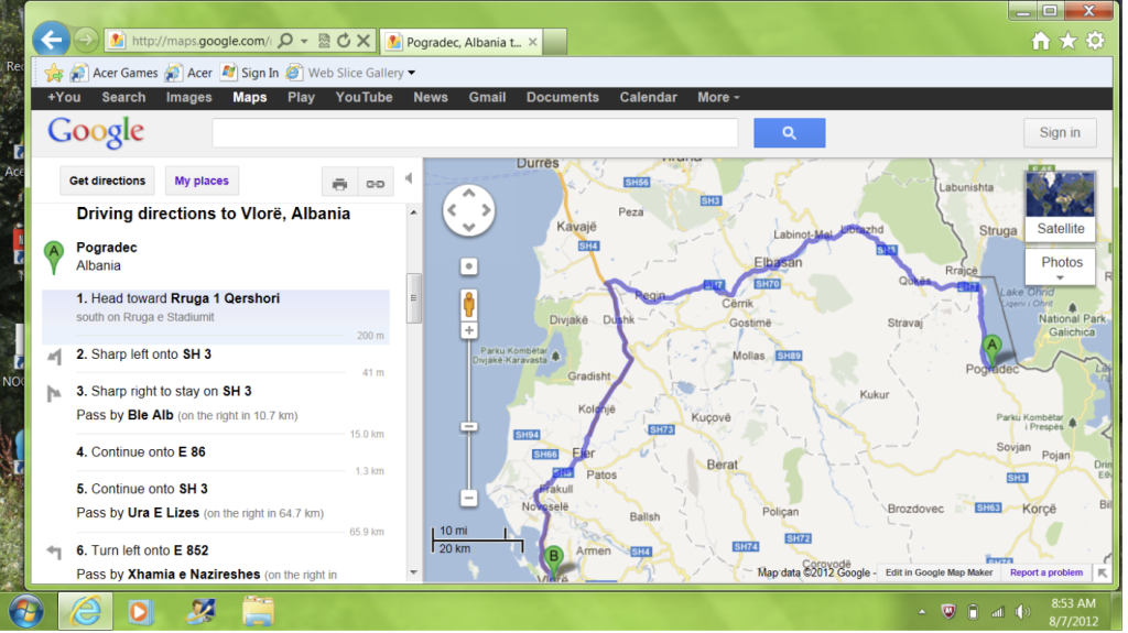 Freewheeling out of Kavala <br>(Kavala – Ateron – Vlore)